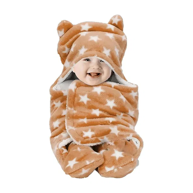 Oyo Baby Printed Single Fleece Blanket for  AC Room