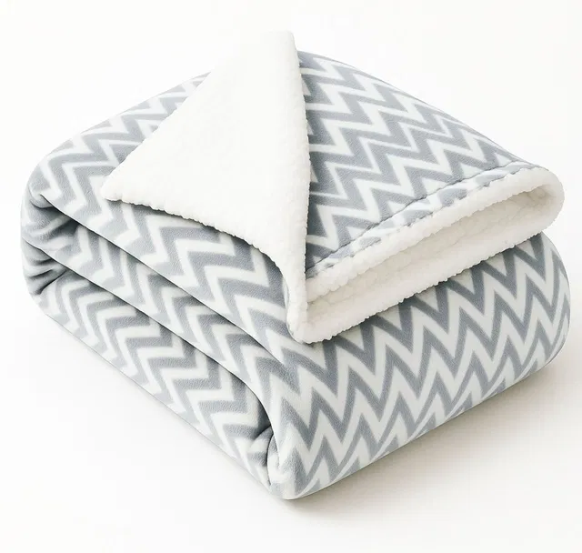 VAS COLLECTIONS Solid Crib Crib Baby Blanket for  Heavy Winter
