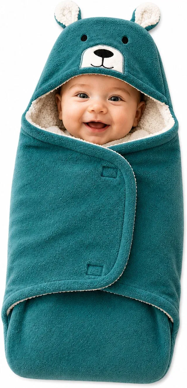 GIGGLYGO Self Design Crib Crib Baby Blanket for  All Season