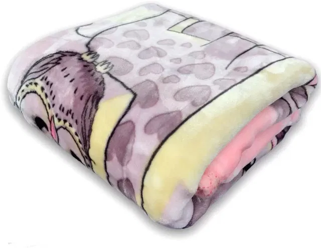 AgroCulture Printed Crib Mink Blanket for  Mild Winter