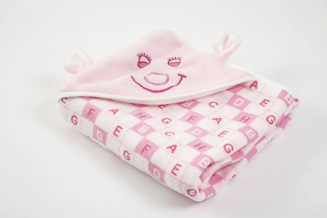 NAMAN Text Print Crib AC Blanket for  AC Room