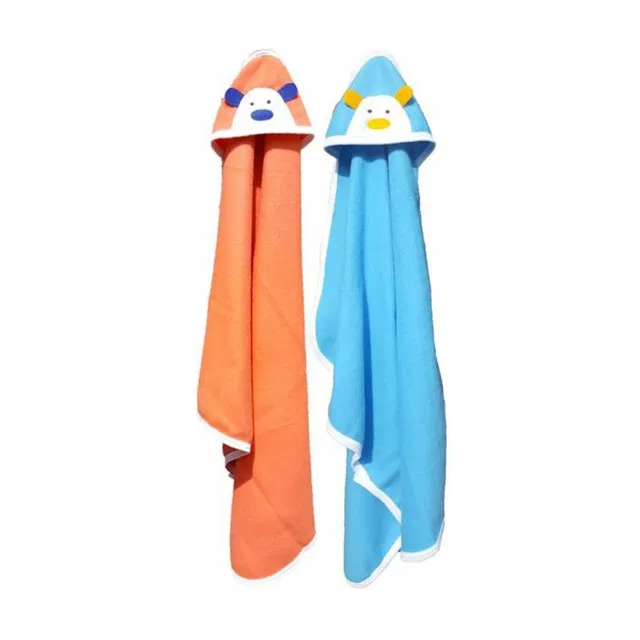 BABY ZONE Embroidered Crib Hooded Baby Blanket for  AC Room
