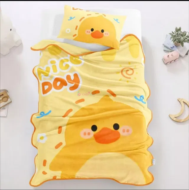 Butterthief Cartoon Single AC Blanket for  Mild Winter