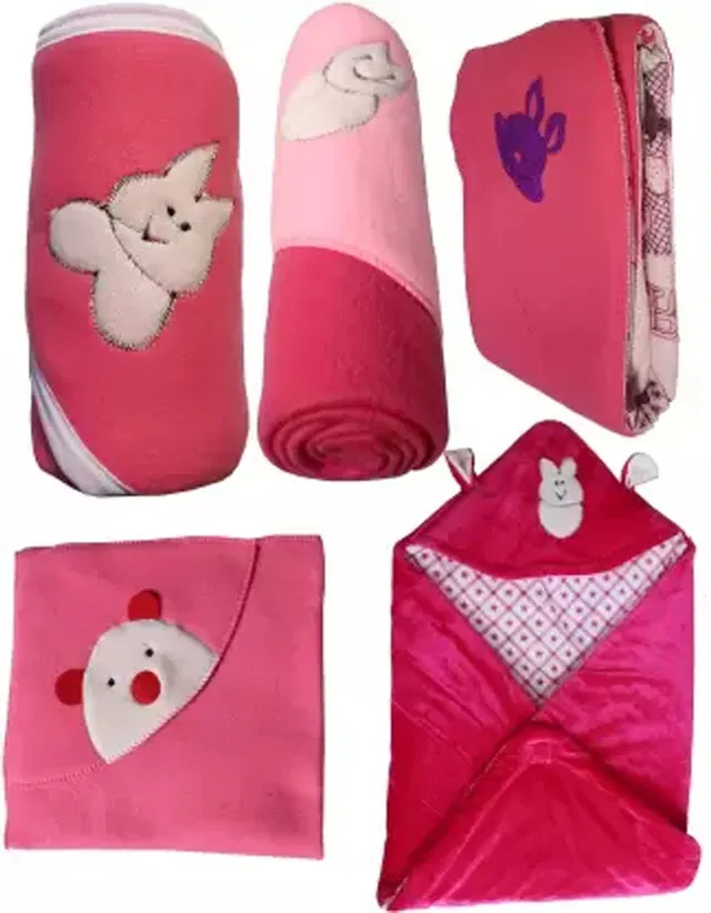 BABY ZONE Embroidered Crib AC Blanket for  AC Room