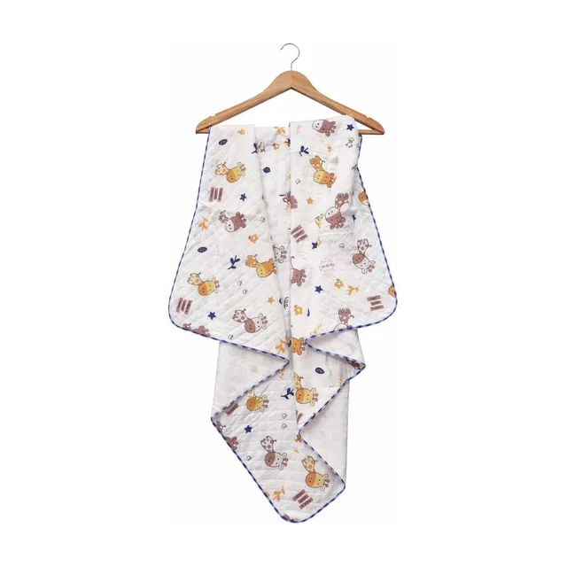 Toynine Printed Crib Crib Baby Blanket for  AC Room