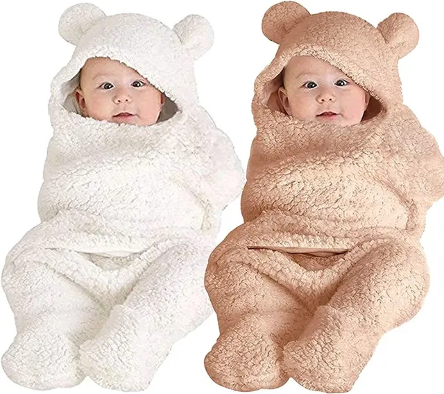 BRANDONN Solid Crib Wearable Blanket for  Mild Winter