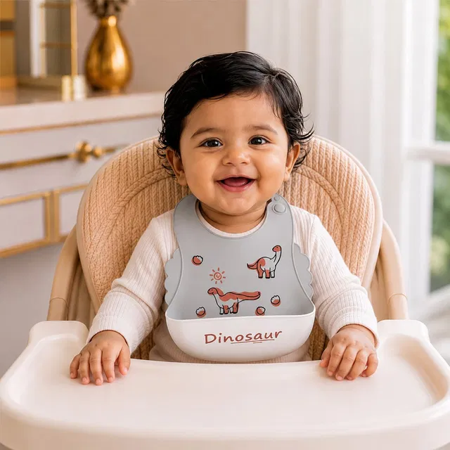 Mama's Haven Co Baby Silicone Bib