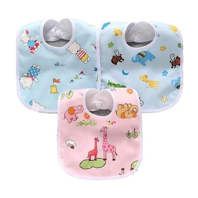 Vadhavan New Born Water Resistant-Premium Super Soft Cotton Daily Use bibs