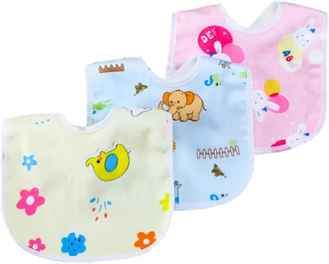 Uber World Unisex Fleece Water Proof, Cute Prints Bibs