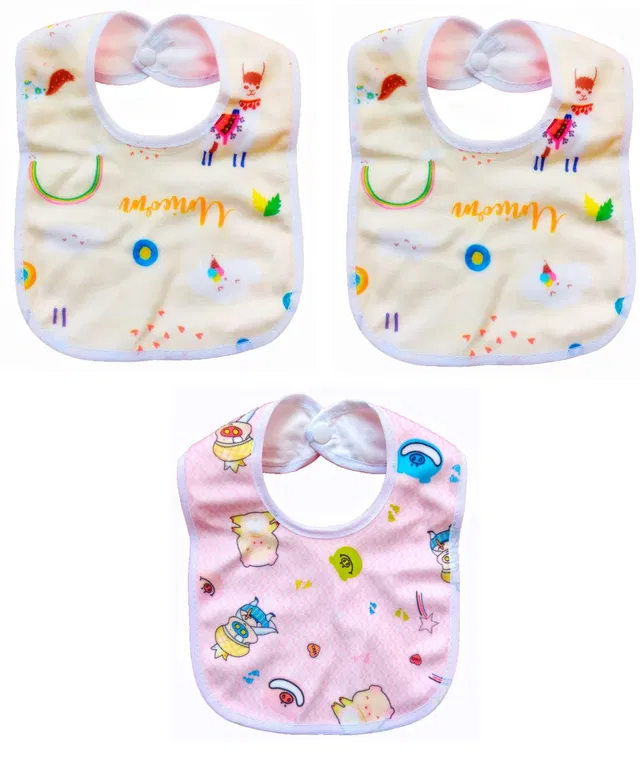 SBTs Baby Double Layered Waterproof Bibs_532