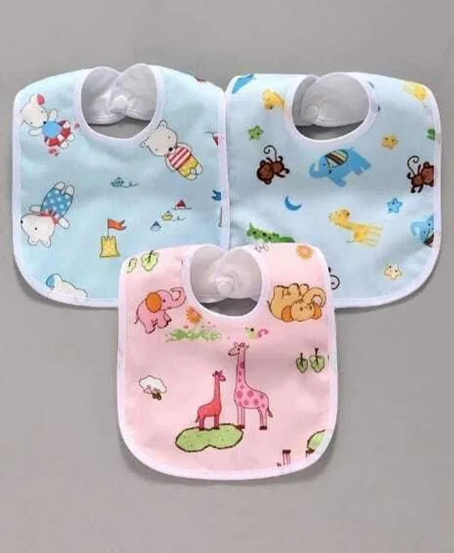 SBTs Baby Double Layered Waterproof Bibs_666