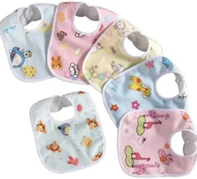 SBTs Baby Double Layered Waterproof Bibs_113