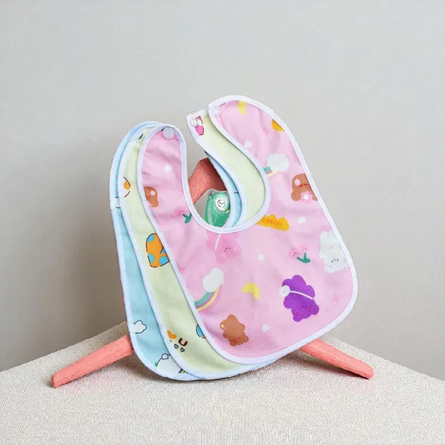 SARTraders 3 Unique Design water resistant baby bibs