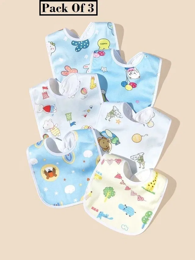 SBTs Baby Double Layered Waterproof Bibs_300