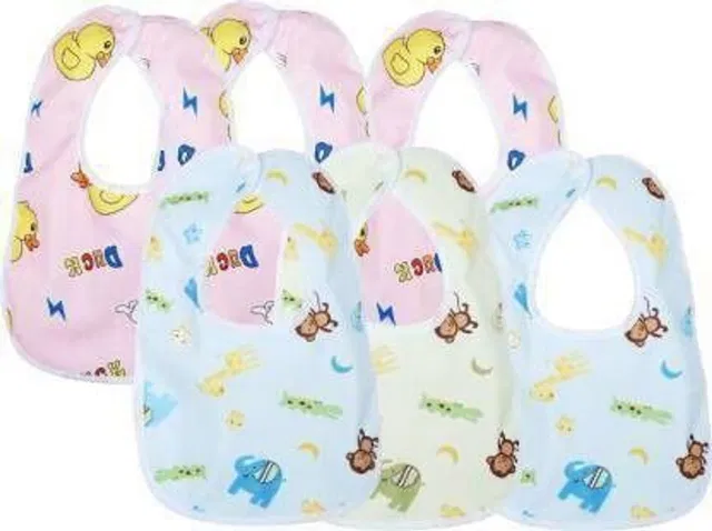 SBTs baby bibs 6pcs MULTICOLOR (Multicolor8)