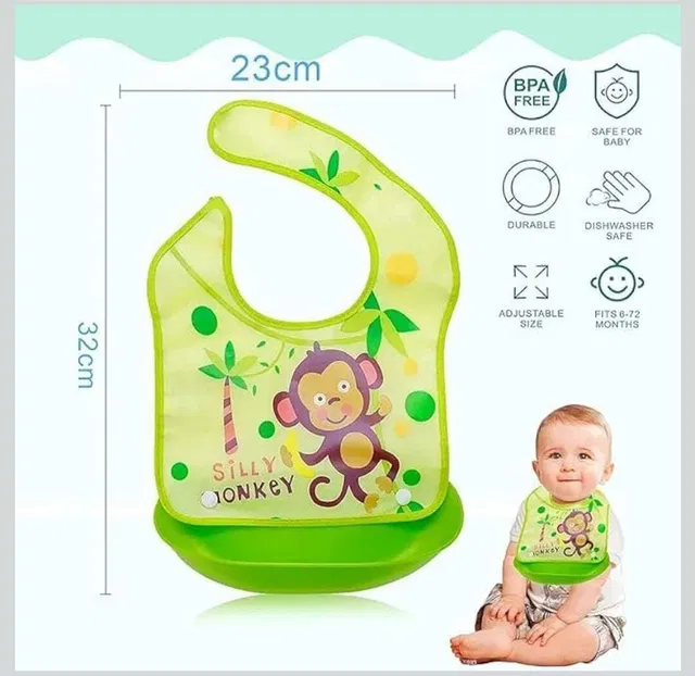 MR Wonder Bazar Cute and water proof baby bibs
