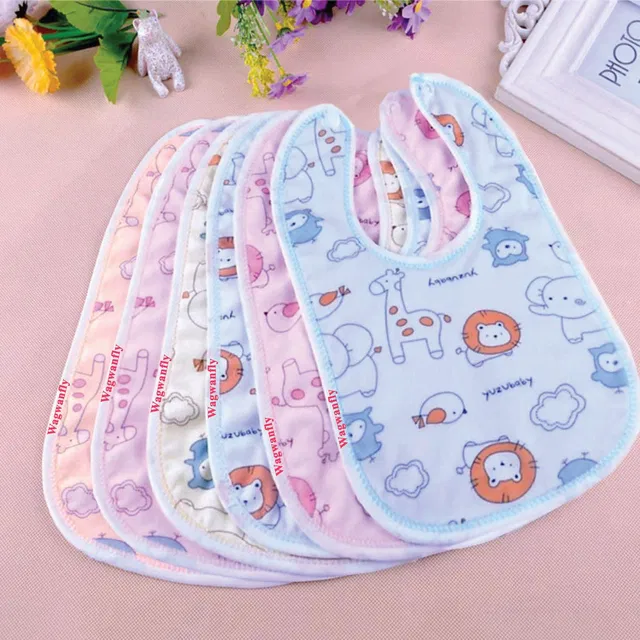 house of common Super Soft Cotton Waterproof Baby Bibs Apron