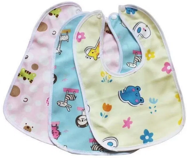 HM POINT Pack of 3 Baby Bibs for Infant and Toddler