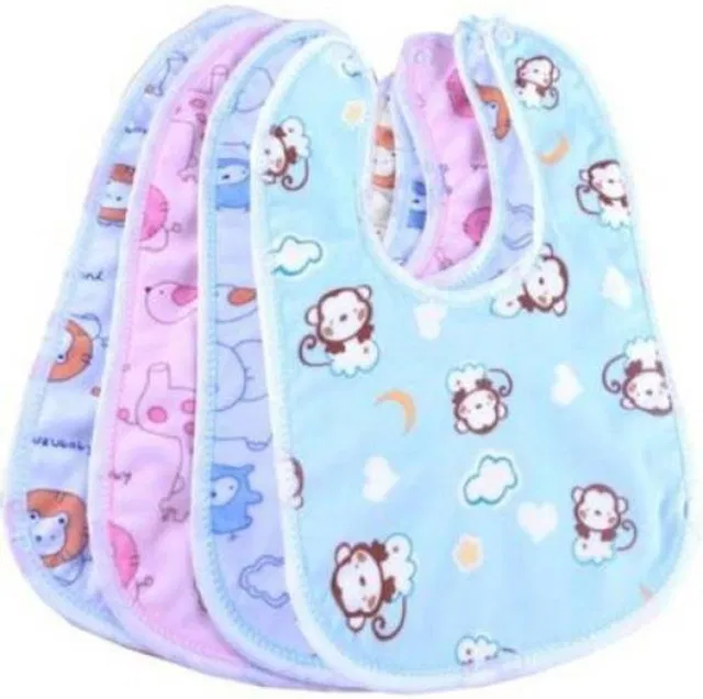 Saraswati kart Waterproof Baby Apron with Bib