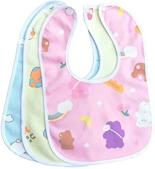 SWASUM Bibs - 3pcs | Baby bibs for 6 to 12 months _3