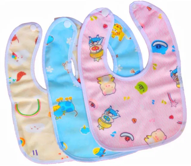 SBTs Baby Double Layered Waterproof Bibs_652