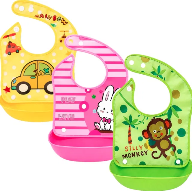 saforiaa WATTERPROOF BIB Set of 3