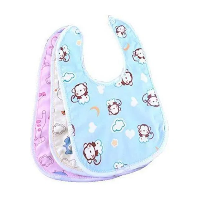 BabyGo Set of 3 Waterproof Baby Apron with Bib