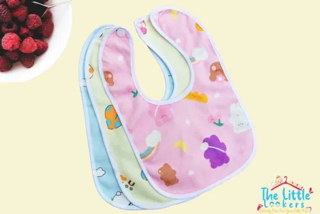 Saraswati kart Waterproof Baby Apron with Bib
