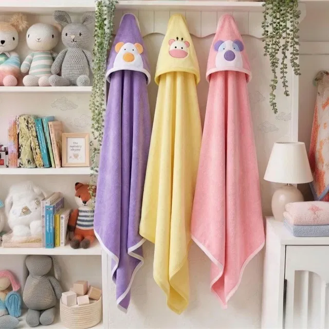 BABY ZONE Microfiber 200 GSM Bath Towel