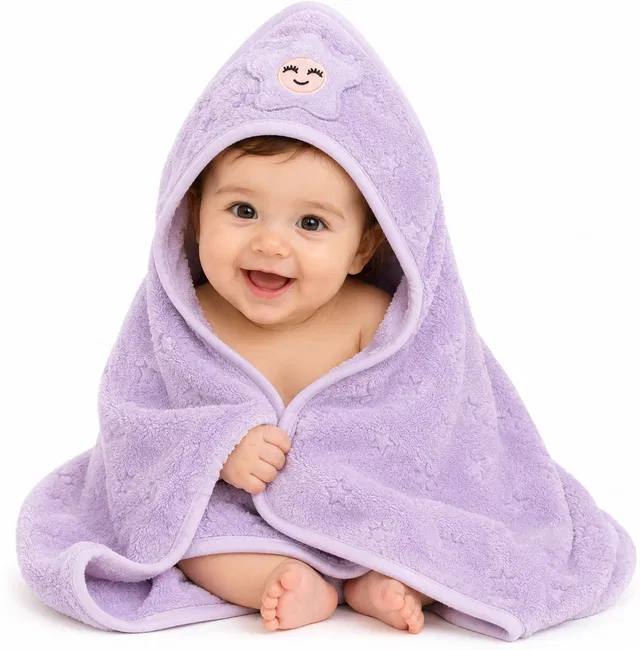 CHILD CHIC Polycotton 450 GSM Bath, Beach, Hair, Hand, Sport, Face Towel