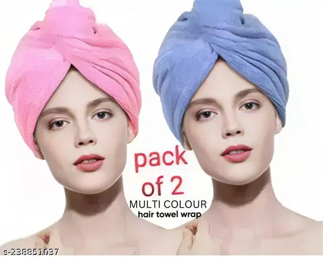 VoltGrid Microfiber 500 GSM Bath, Face, Hair Towel Set