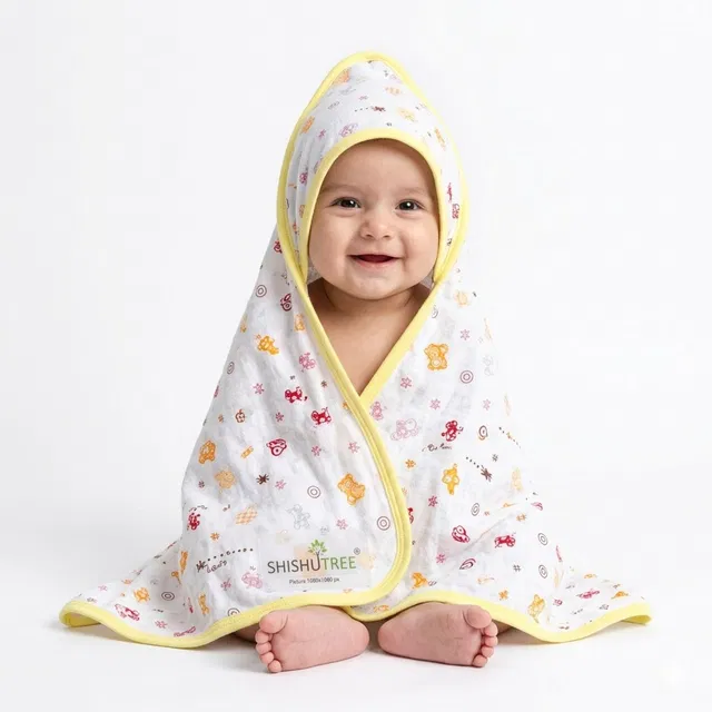 SHISHUTREE Cotton 200 GSM Bath Towel