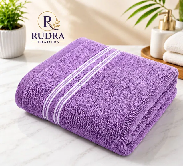 RDXRUDRA Cotton 500 GSM Bath, Beach, Face, Hair, Hand, Sport Towel