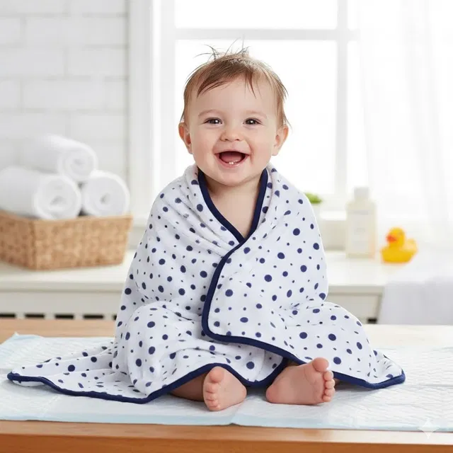 Baby Inn Cotton 200 GSM Bath Towel