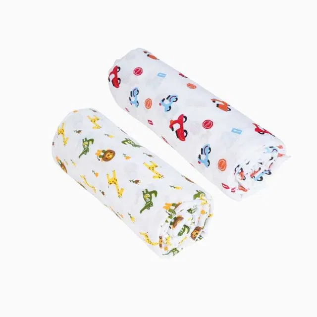 kin & tin home textiles Cotton 120 GSM Bath Towel Set