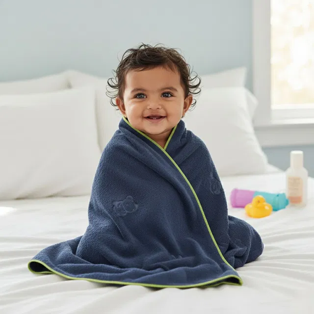 BabyPro Microfiber 160 GSM Bath Towel