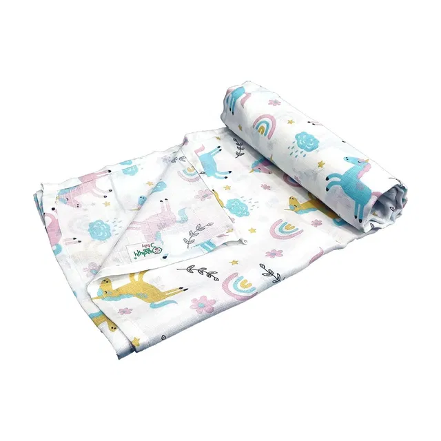 gigglyfy Baby Cotton 100 GSM Bath Towel