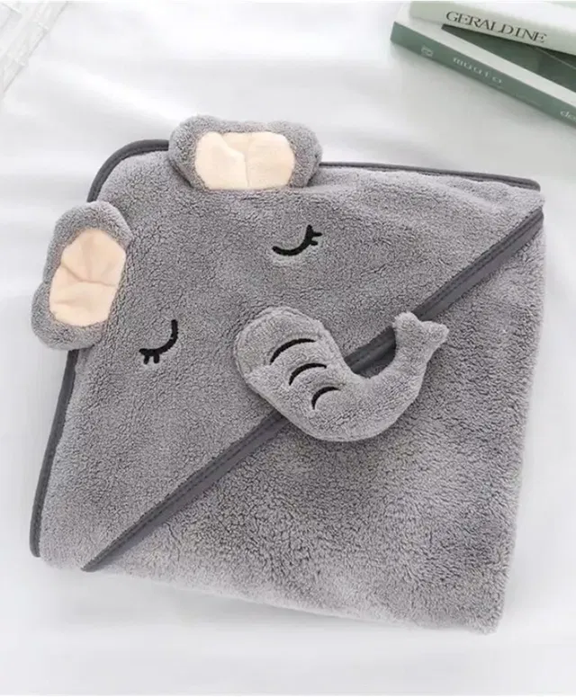 The Cheeky Kidzz Baby Extra Soft Hooded Face Bath Towel For Newborn Infants/Bathing Accessories