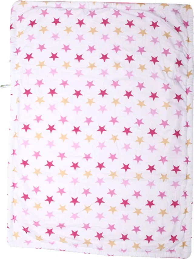 BABY ZONE Printed Crib Hooded Baby Blanket for  AC Room