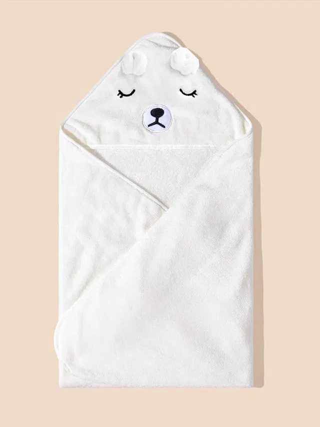 The Cheeky Kidzz Baby Extra Soft Hooded Face Bath Towel For Newborn Infants/Bathing Accessories