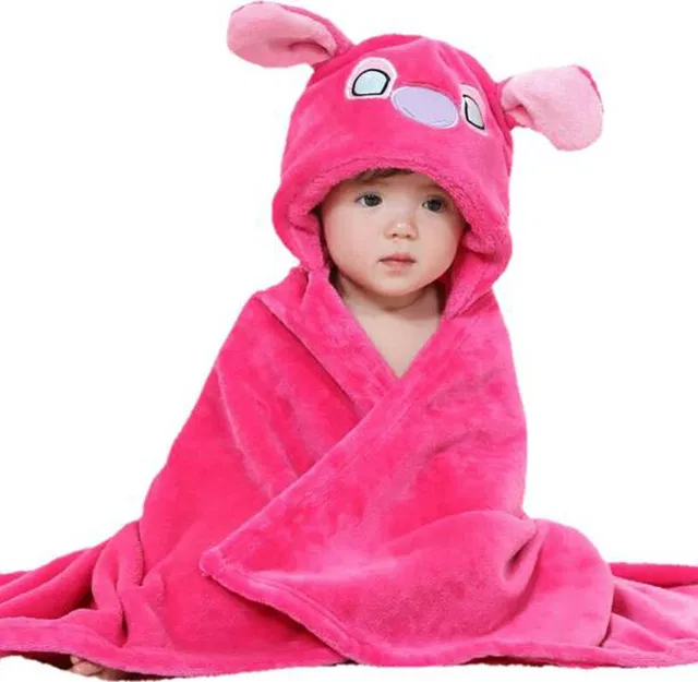 BABY ZONE Embroidered Crib Hooded Baby Blanket for  AC Room