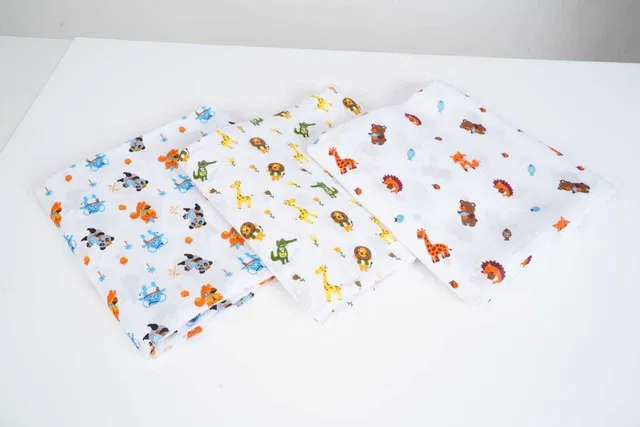 kin & tin home textiles Cotton 120 GSM Bath Towel Set