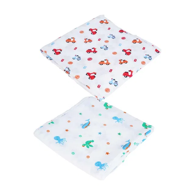 kin & tin home textiles Cotton 120 GSM Bath Towel Set