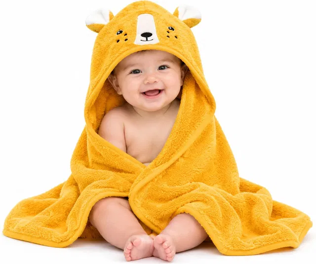 Mama & Mini Bamboo 400 GSM Bath, Hand, Hair, Face, Beach Towel