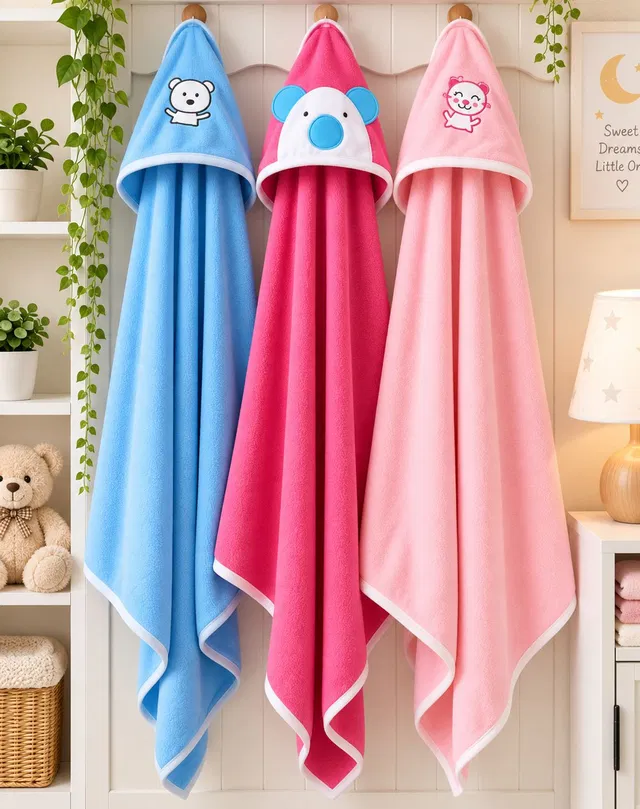 BRANDONN Microfiber 200 GSM Bath Towel