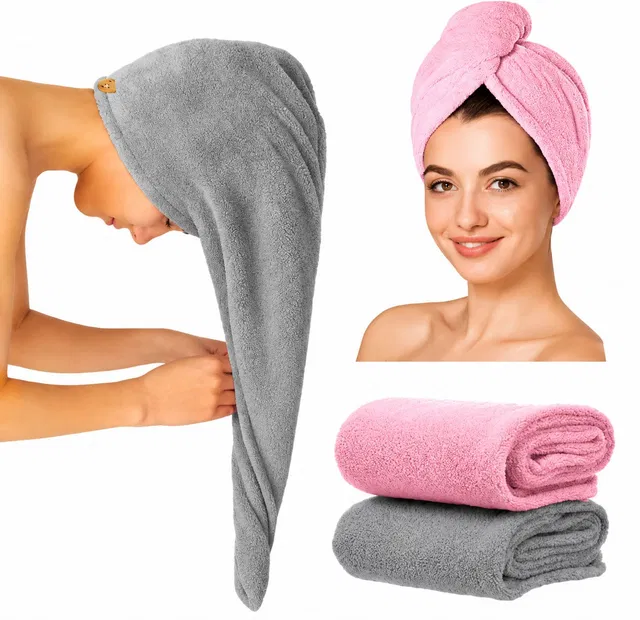 Trend Trakker Microfiber 500 GSM Hair Towel Set