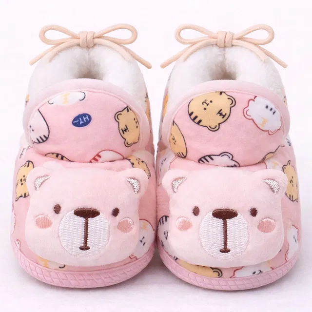 VBaby Soft Step Teddy Baby Shoes Winter Shoes for Baby Girl & Baby Boy Shoes Booties