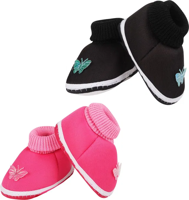 ASHISH TRADERS Baby booties/baby mittens/ elegent baby shoes/ high top baby booties/ baby boots Booties