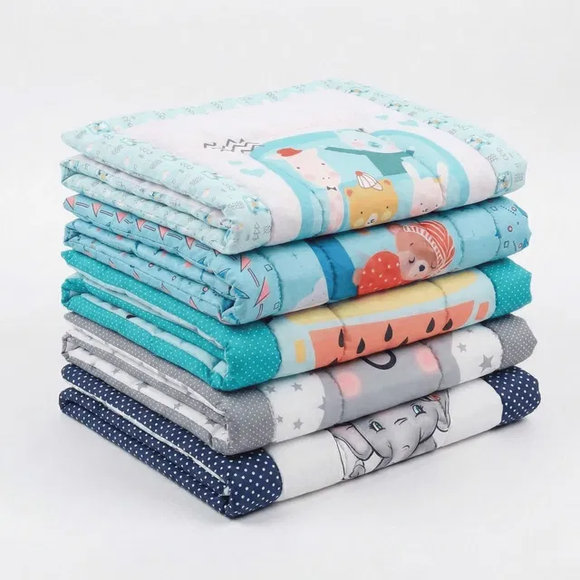 kryone Baby Godadi Cotton Sleeping Mattress for Newborn 0-12 Months Bedding Set Cartoon