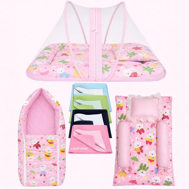 Kwitchy Cotton Baby Bed Sized Bedding Set